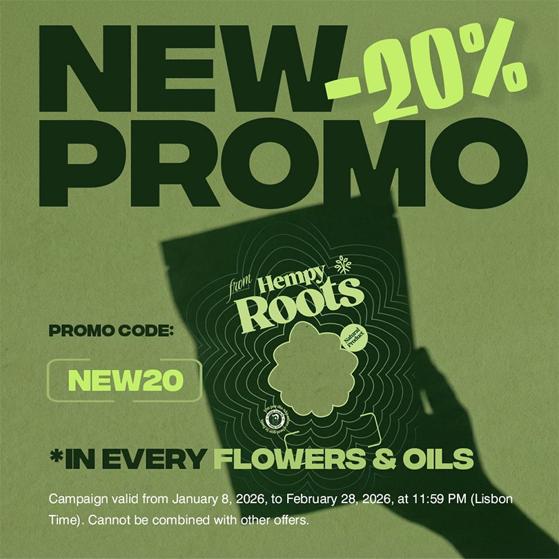 HempyRoots - CBD Portugal Comprar CBD em Portugal รฉ na HempyRoots. Descubra os melhores produtos de cannabis na nossa loja online de CBD. Envios em 24 horas!