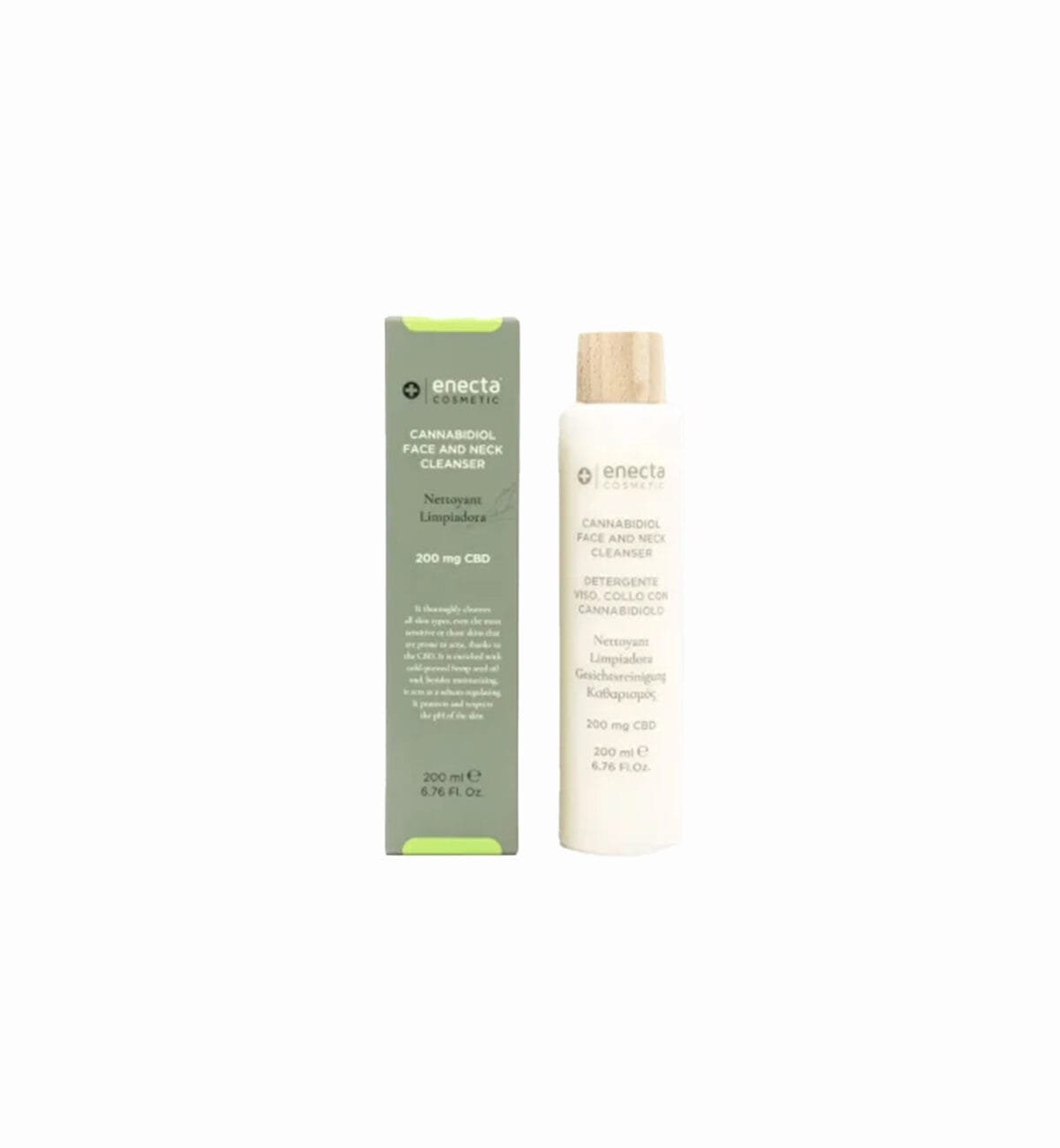 CBD FACIAL CLEANSING GEL 200 MG - 200 ML - ENECTA