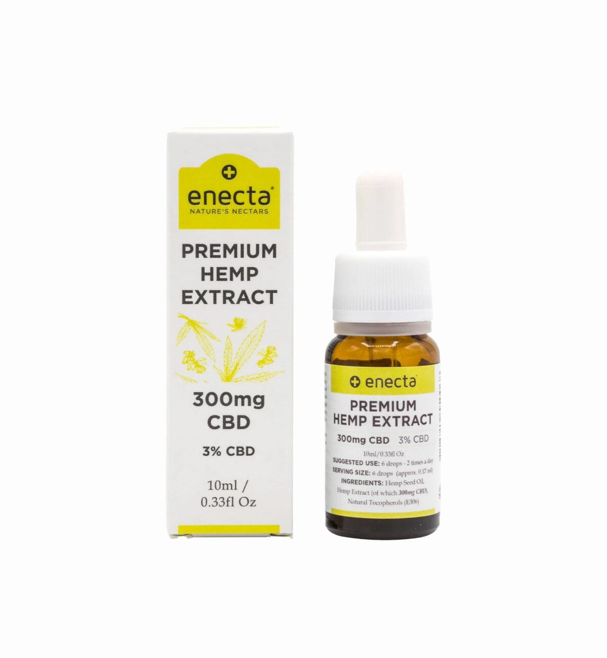 3% CBD oil (300mg) - 10ml ENECTA