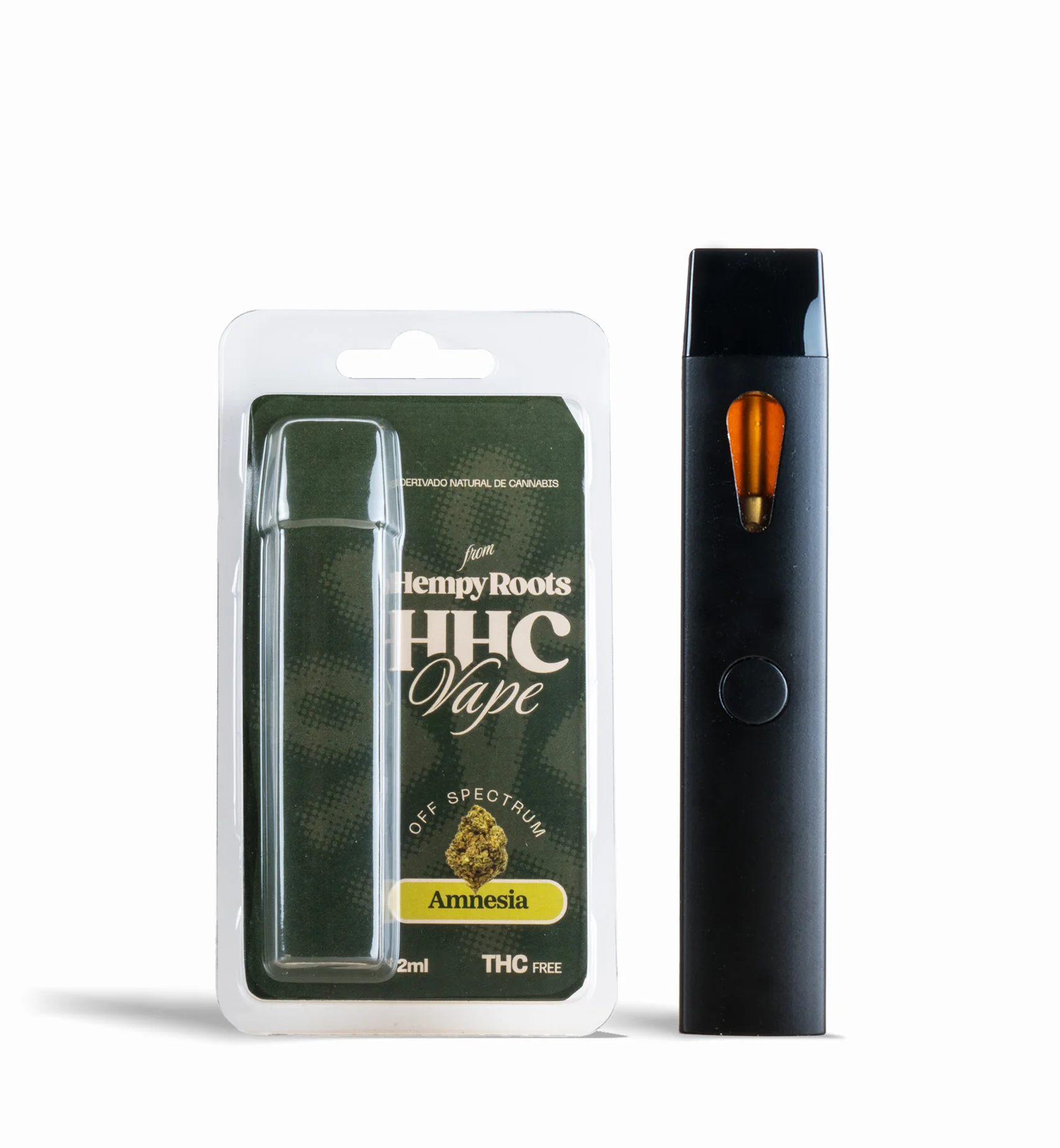 Caneta Vape HHC – Amnesia | HempyRoots | Comprar CBD Online em Portugal