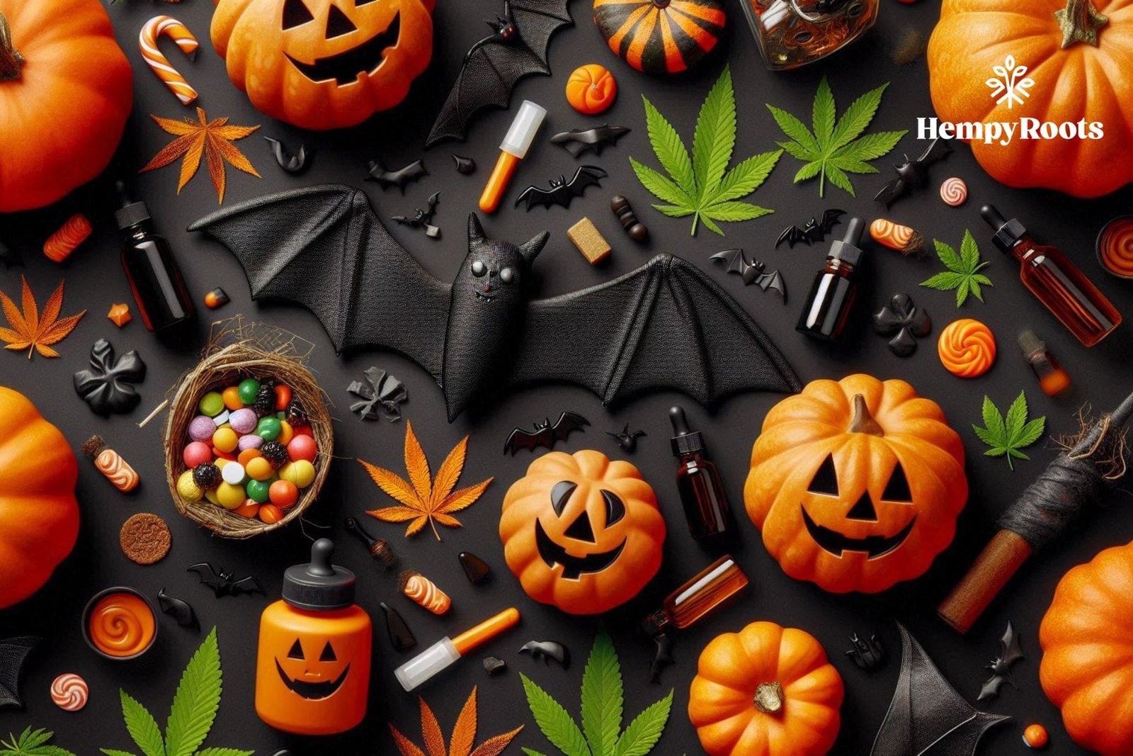 CBD no Halloween - HempyRoots