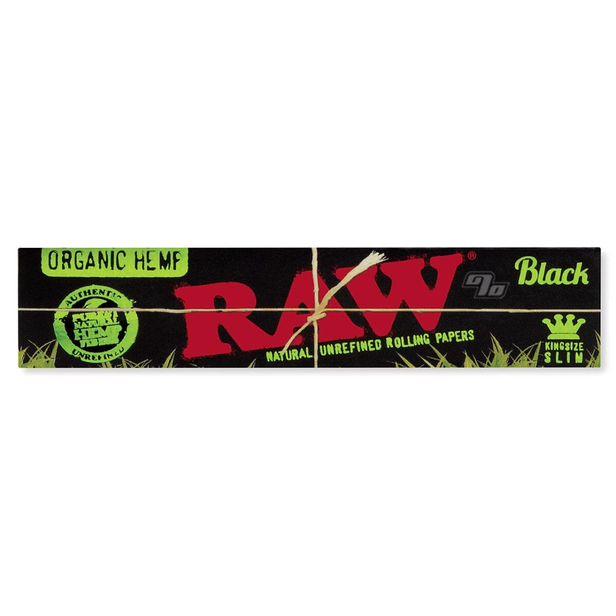 Mortalhas RAW Black Organic Hemp KS