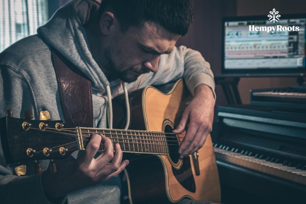 CBD para músicos CBD para artistas - HempyRoots